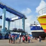 Visite du port de Keroman